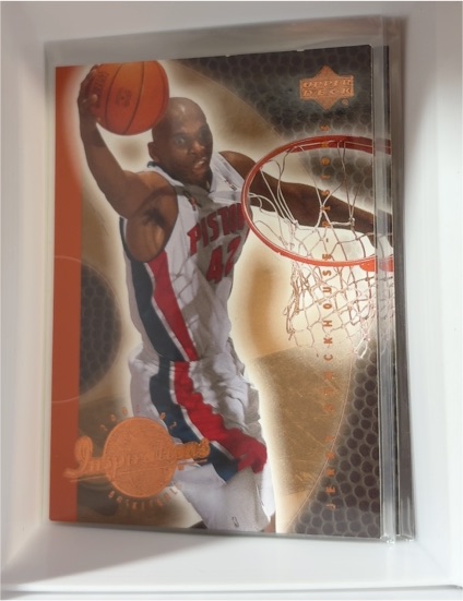 2001-02 Upper Deck Inspirations #25 Jerry Stackhouse — front