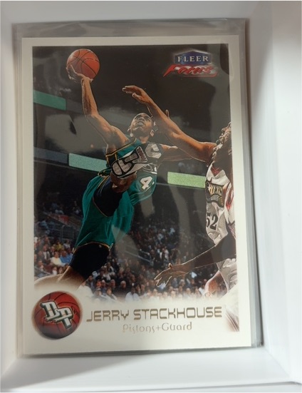 1999-00 Fleer Focus #5 Jerry Stackhouse — front