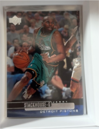 1999-00 Upper Deck #38 Jerry Stackhouse — front