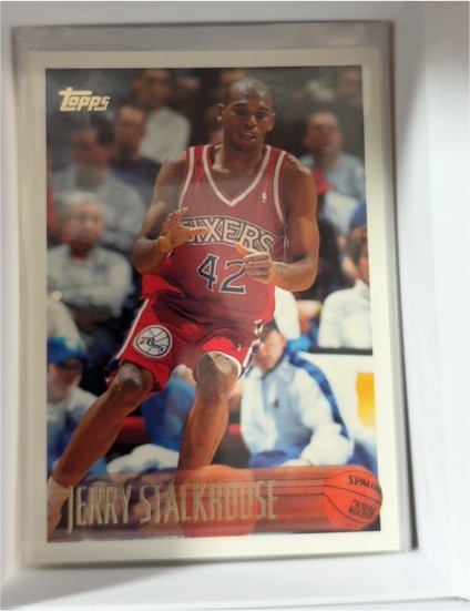 1996-97 Topps #42 Jerry Stackhouse — front