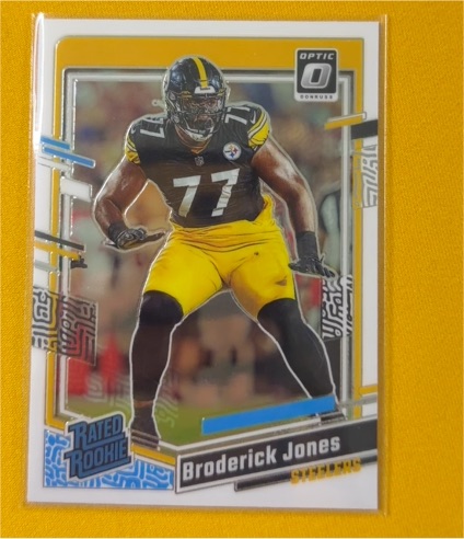 2023 Panini Donruss Optic #285 Broderick Jones — front