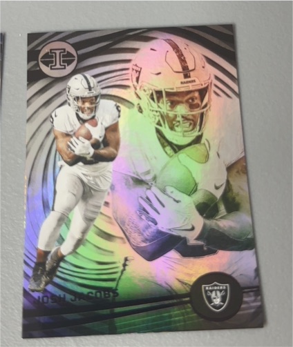 2023 Panini Illusions #58 Josh Jacobs — front