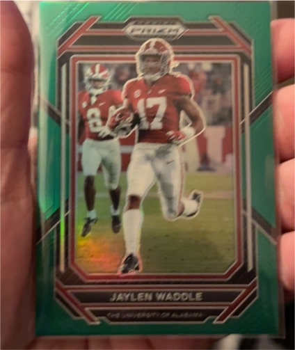 2023 Panini Prizm Draft Picks #49 Jaylen Waddle — front