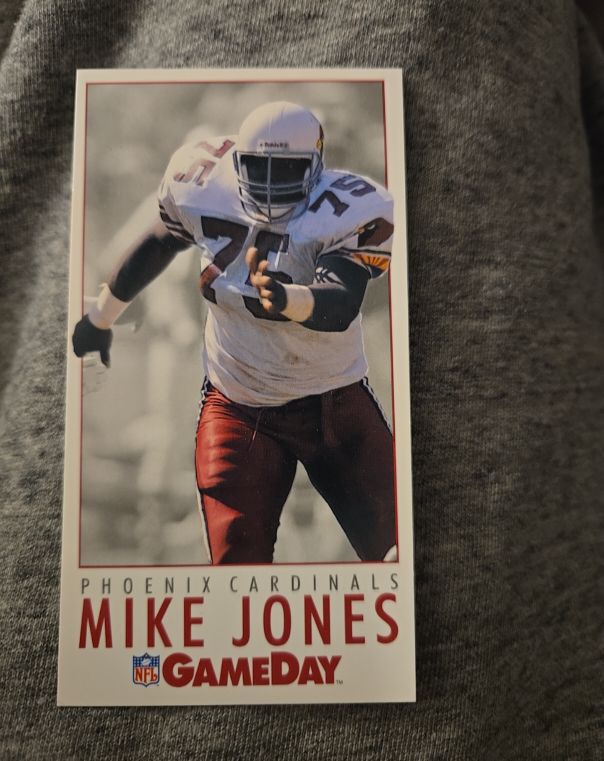 1992 GameDay #184 Mike Jones — front