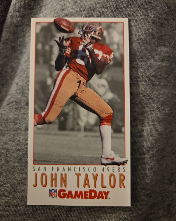 1992 GameDay #394 John Taylor — front