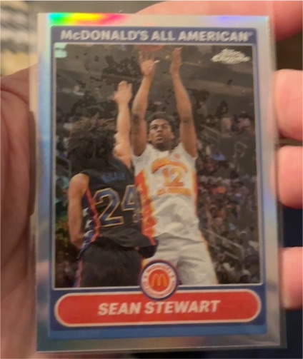 2023 Topps Chrome McDonald's All American #2K7-12 Sean Stewart — front