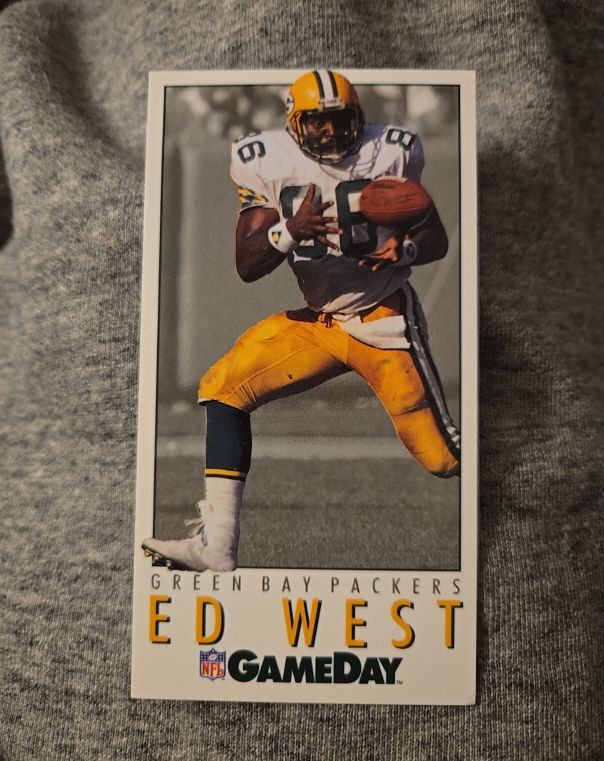 1992 GameDay #321 Ed West — front