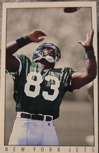 Unknown New York Jets Football Card — front