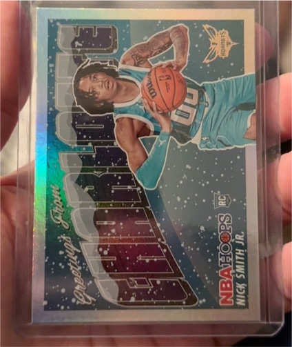 2023-24 Panini NBA Hoops #7 Nick Smith Jr. — front