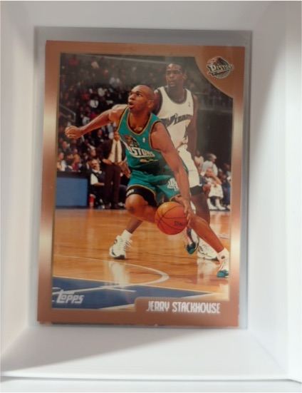 1998-99 Topps #10 Jerry Stackhouse — front