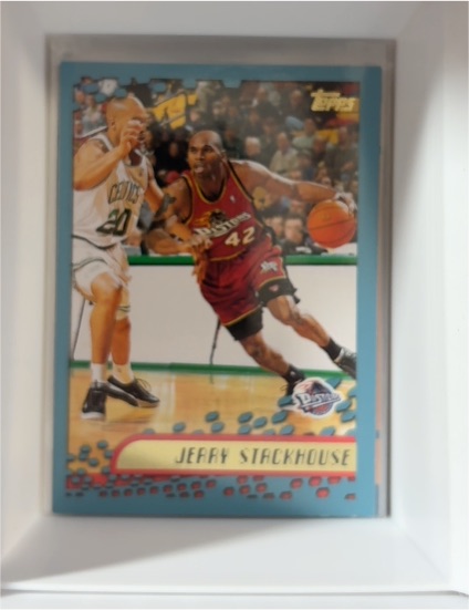 2001-02 Topps #24 Jerry Stackhouse — front