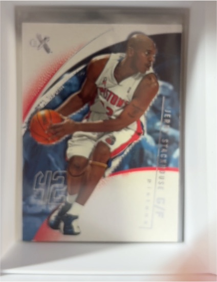 2001-02 Upper Deck E-X #14 Jerry Stackhouse — front