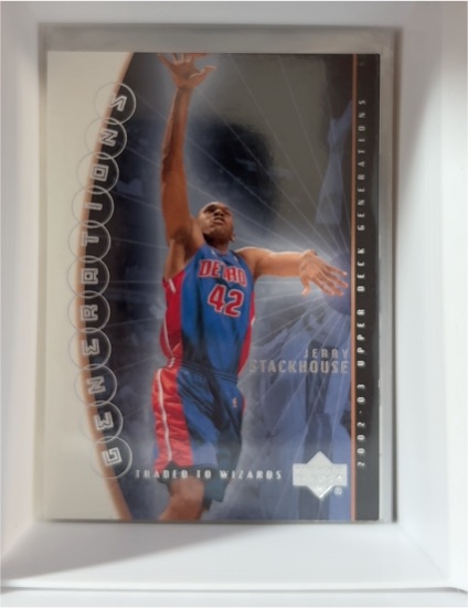 2002-03 Upper Deck Generations #50 Jerry Stackhouse — front