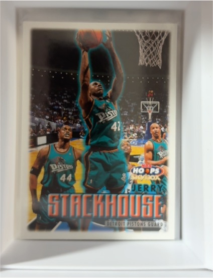 1999-00 Skybox NBA Hoops #53 Jerry Stackhouse — front