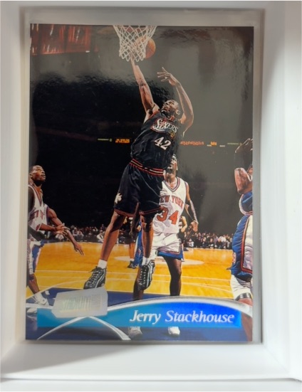1997-98 Topps Stadium Club #128 Jerry Stackhouse — front