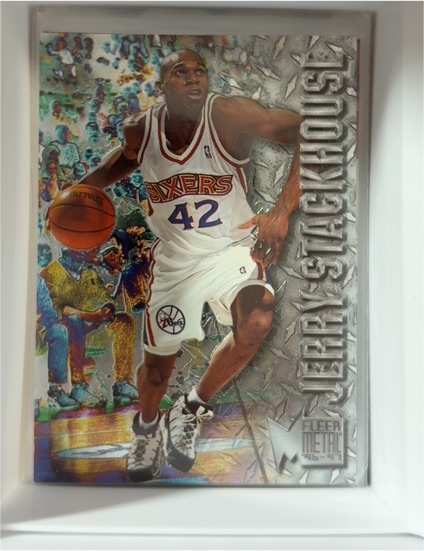 1996-97 Fleer Metal #73 Jerry Stackhouse — front