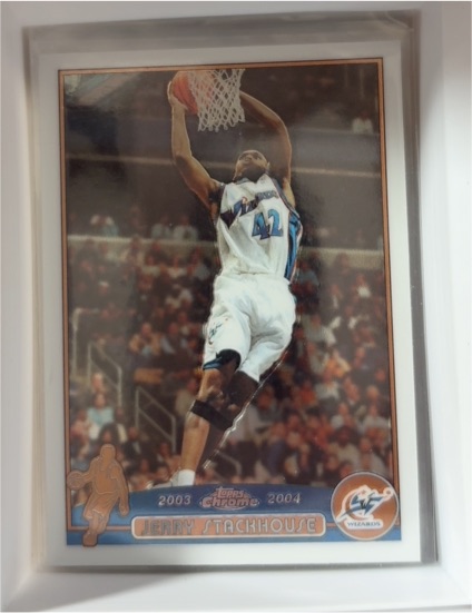 2003-04 Topps Chrome #52 Jerry Stackhouse — front