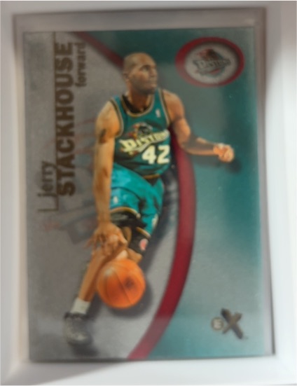 2000-01 Fleer E-X #23 Jerry Stackhouse — front