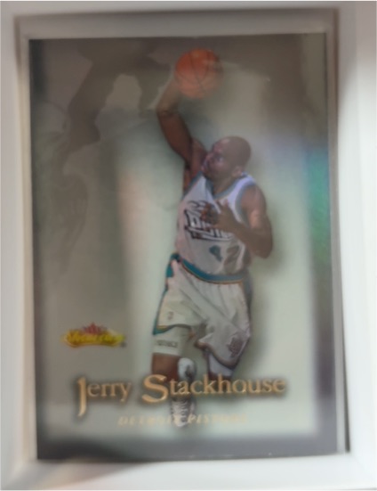 2000-01 Fleer Showcase #61 Jerry Stackhouse — front