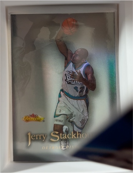 2000-01 Fleer Showcase #61 Jerry Stackhouse — front