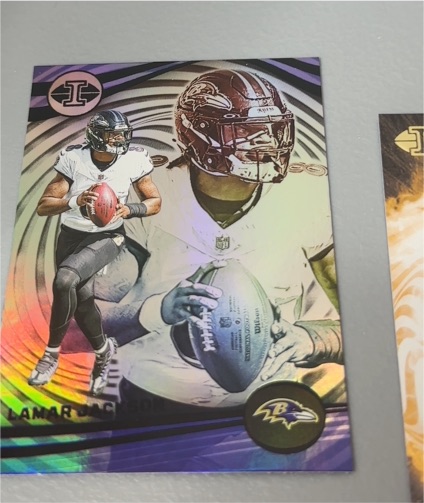 2023 Panini Illusions #8 Lamar Jackson — front