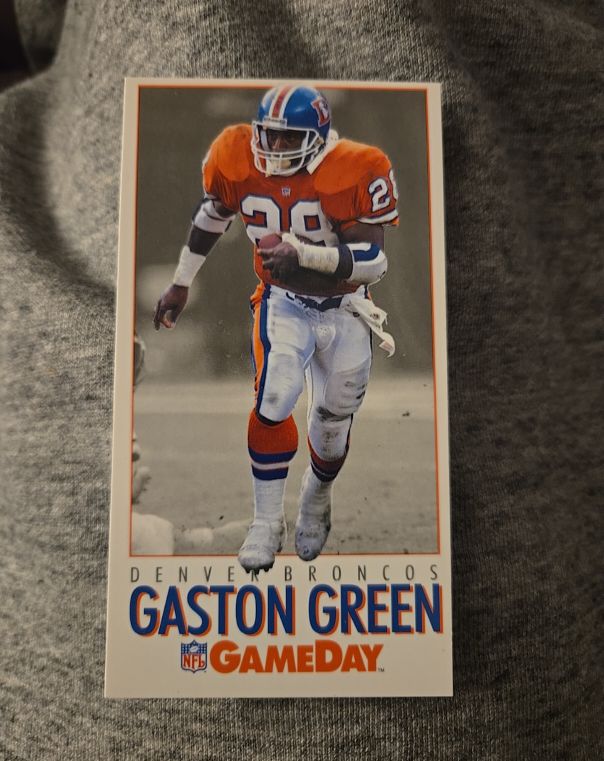 1992 GameDay #191 Gaston Green — front