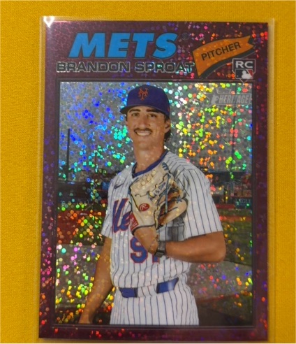 2026 Topps Heritage #118 Brandon Sproat — front