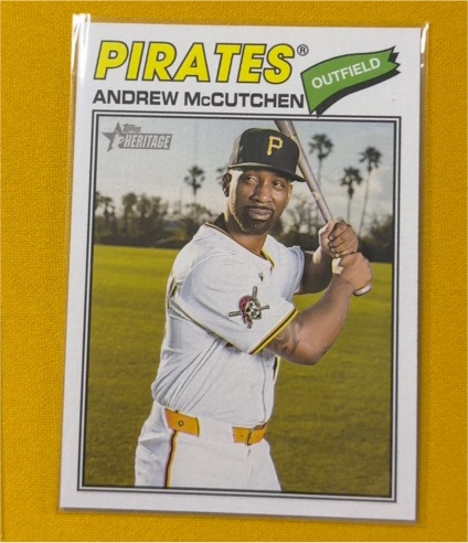 2026 Topps Heritage #270 Andrew McCutchen — front