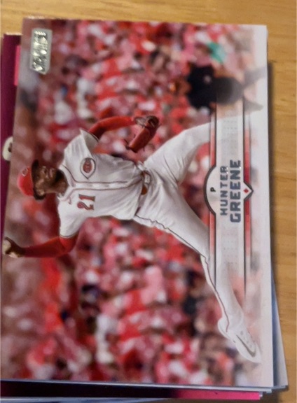 2025 Topps Stadium Club #92 Hunter Greene — front