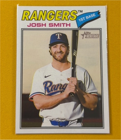 2026 Topps Heritage #301 Josh Smith — front