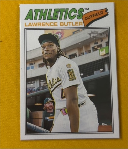 2026 Topps Heritage #94 Lawrence Butler — front