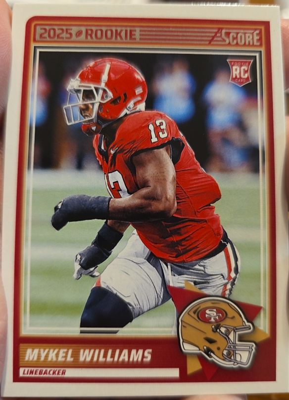 2025 Panini Score #28 Mykel Williams — front