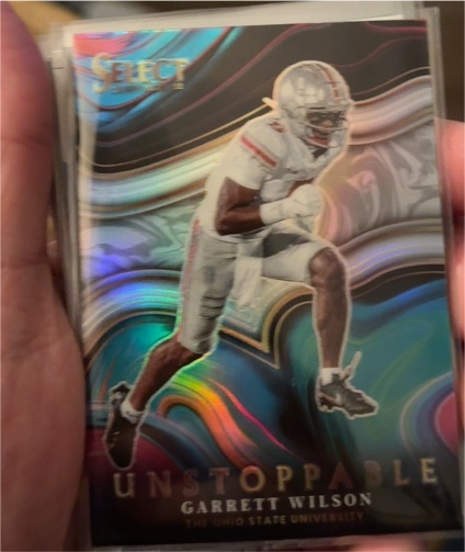 2022 Panini Select Draft Picks #US-GW Garrett Wilson — front