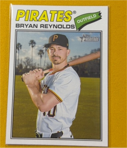 2026 Topps Heritage #173 Bryan Reynolds — front