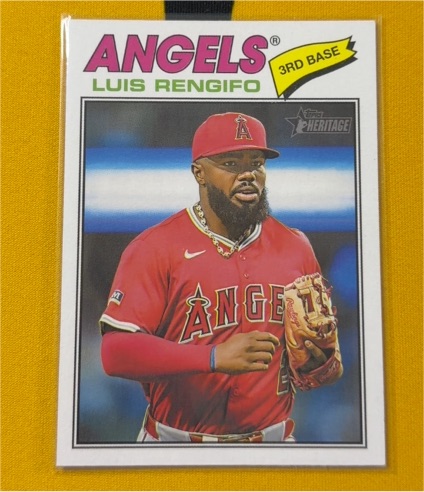 2026 Topps Heritage #149 Luis Rengifo — front