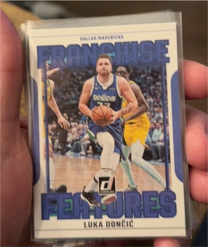 2023-24 Donruss #25 Luka Doncic Franchise Features — front