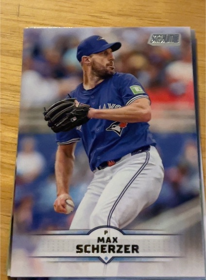 2025 Topps Stadium Club #136 Max Scherzer — front