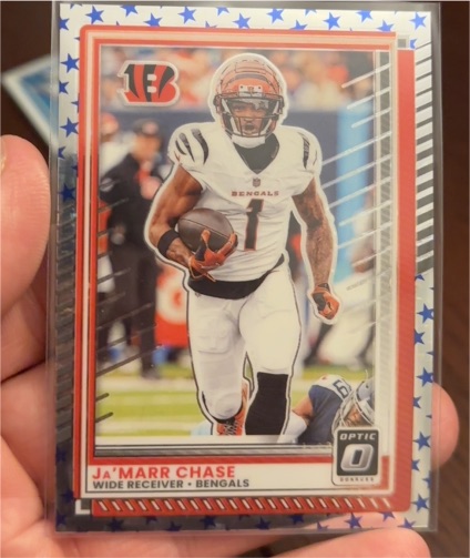 2025 Panini Donruss Optic #2 Ja'Marr Chase — front