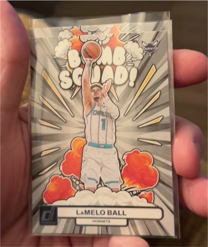 2023-24 Donruss #13 LaMelo Ball Bomb Squad — front