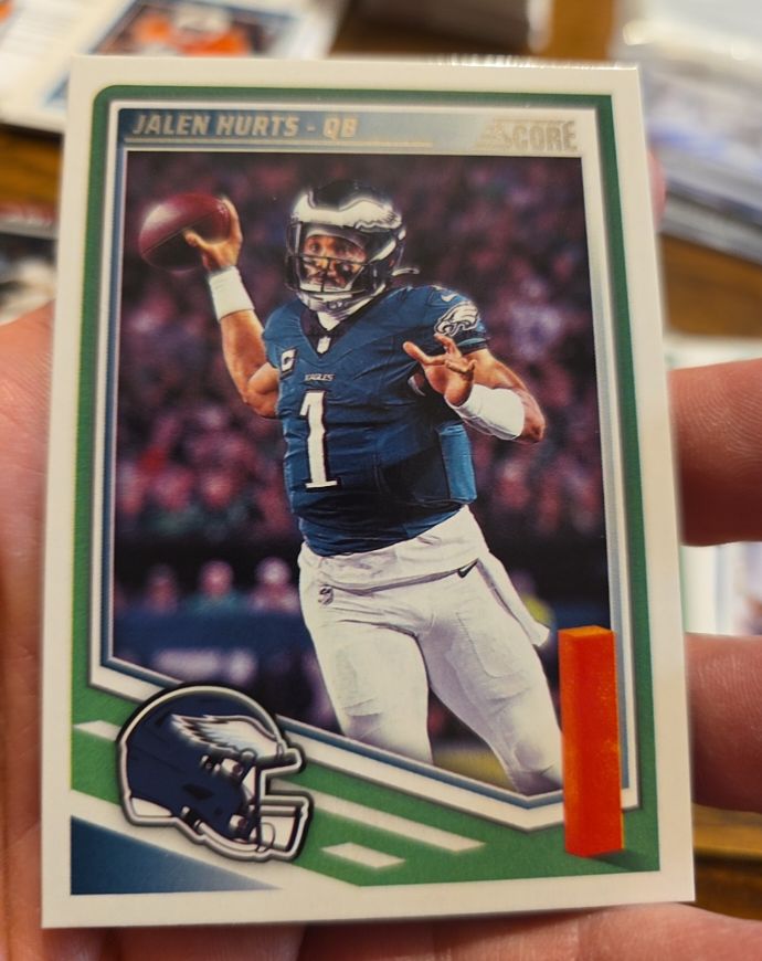 2025 Panini Score #84 Jalen Hurts — front