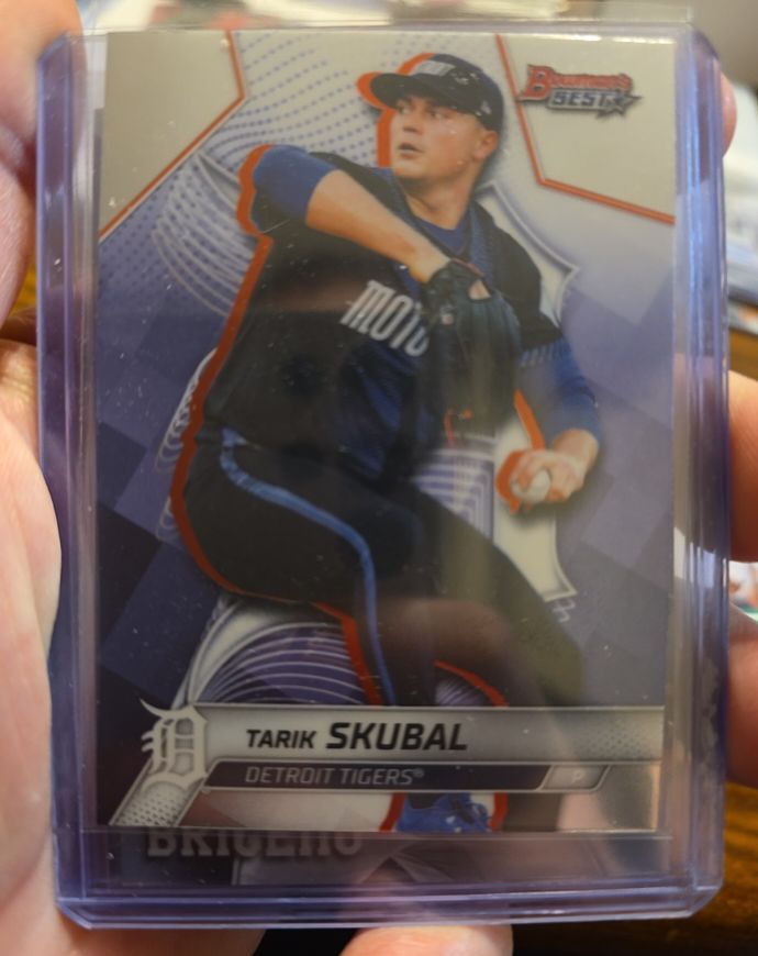 2025 Bowman's Best #12 Tarik Skubal — front