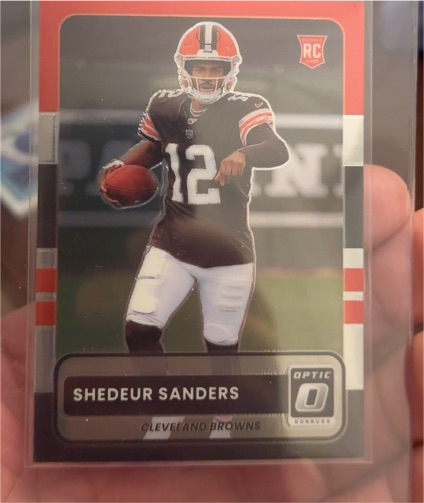 2025 Panini Donruss Optic 2015 Retro Rookie #3 Shedeur Sanders — front