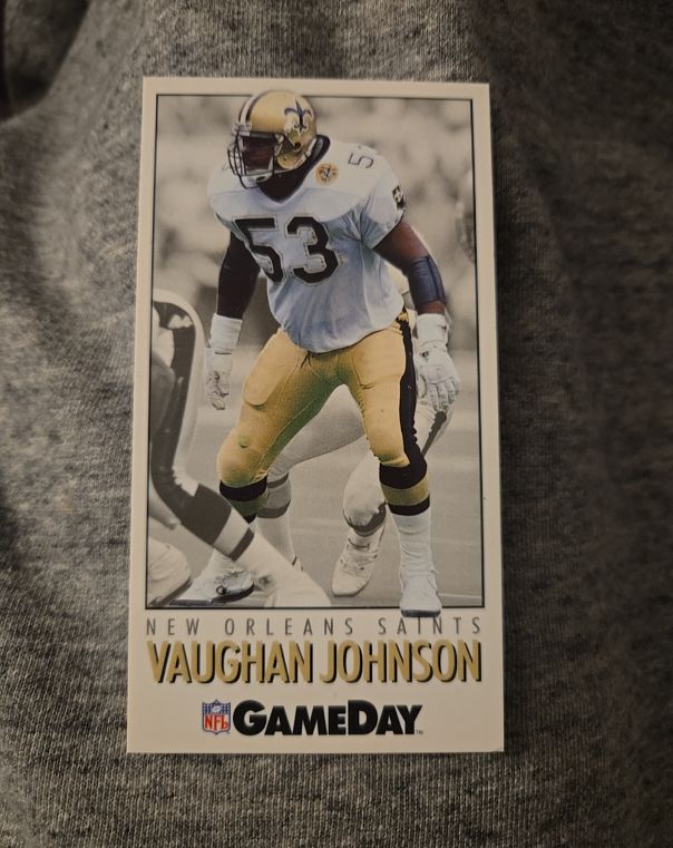 1992 GameDay #266 Vaughan Johnson — front
