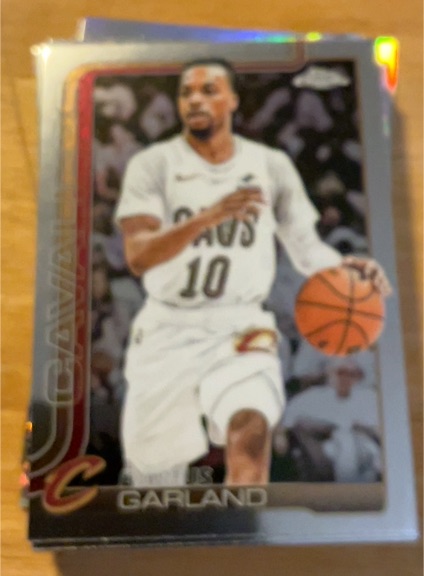 2025-26 Topps Chrome #76 Darius Garland — front