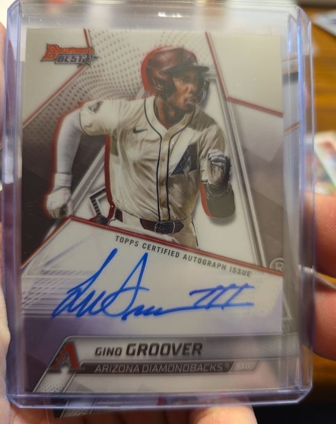 2025 Bowman's Best #B25-GG Gino Groover — front