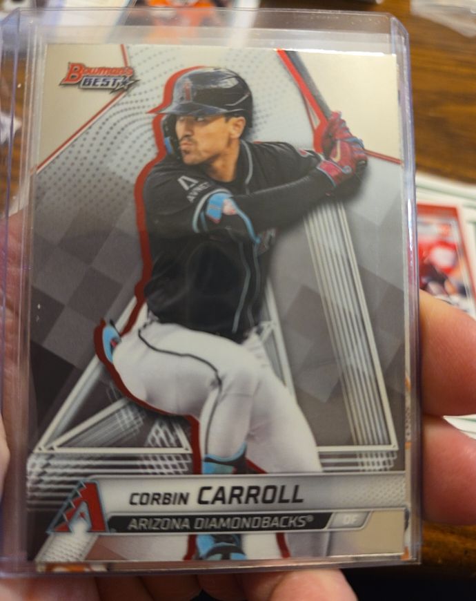 2025 Bowman's Best #8 Corbin Carroll — front