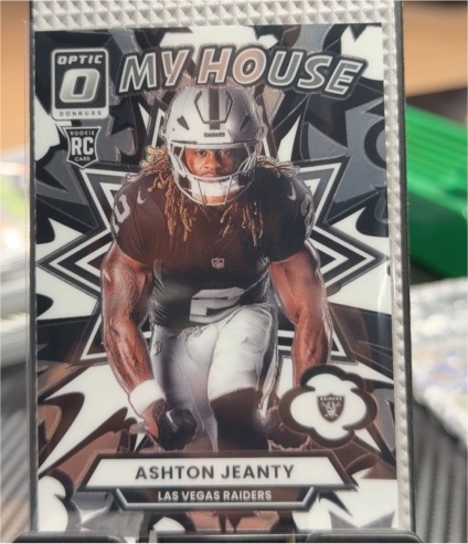 2025 Panini Donruss Optic #4 Ashton Jeanty My House — front