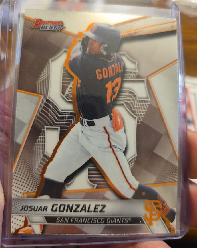 2025 Bowman's Best #TP-13 Josuar Gonzalez — front