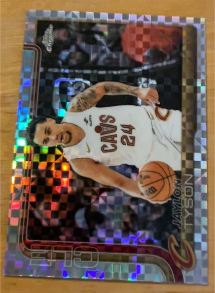 2025-26 Topps Chrome #50 Jaylon Tyson — front