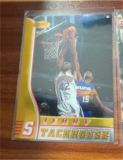 1996-97 Bowman's Best #19 Jerry Stackhouse — front